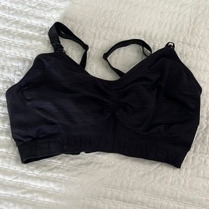 Kindred Bravely Sublime Hands Free Pumping Bra - black - medium busty-